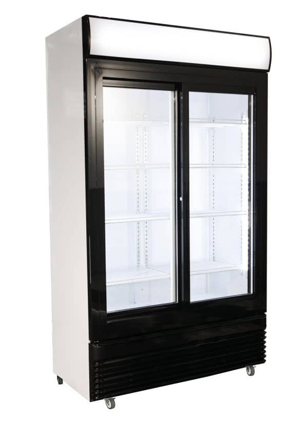 Displaykøleskab - 2 døre - 750 liter