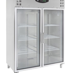 Displaykøleskab - 2 døre - 6 x GN 2/1