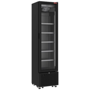 Displaykøleskab 221 liter SORT