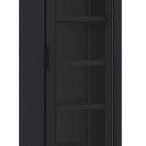 Displaykøleskab - 232 liter - Sort