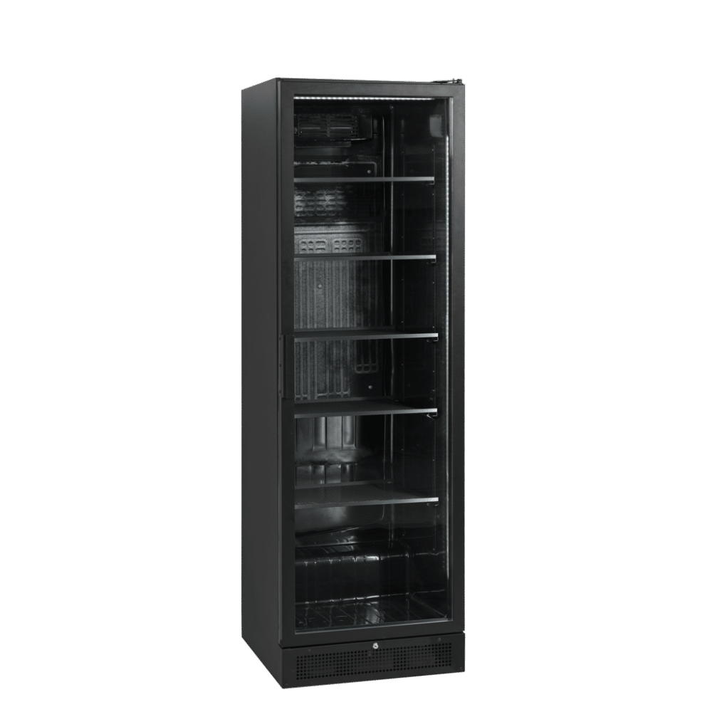 Sort display køleskab - 387 LITER - SCU1425H