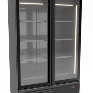 Displaykøleskab - 2 låger - 1200 liter